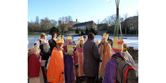 Aussendung der Sternsinger im Hohen Dom zu Fulda (Foto: Karl-Franz Thiede)